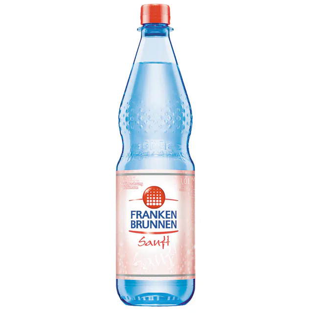 Frankenbrunnen Mineralwasser sanft PET (1l)