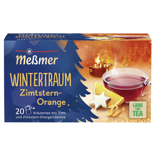 Meßmer Wintertraum Zimtstern-Orange (20 Beutel)