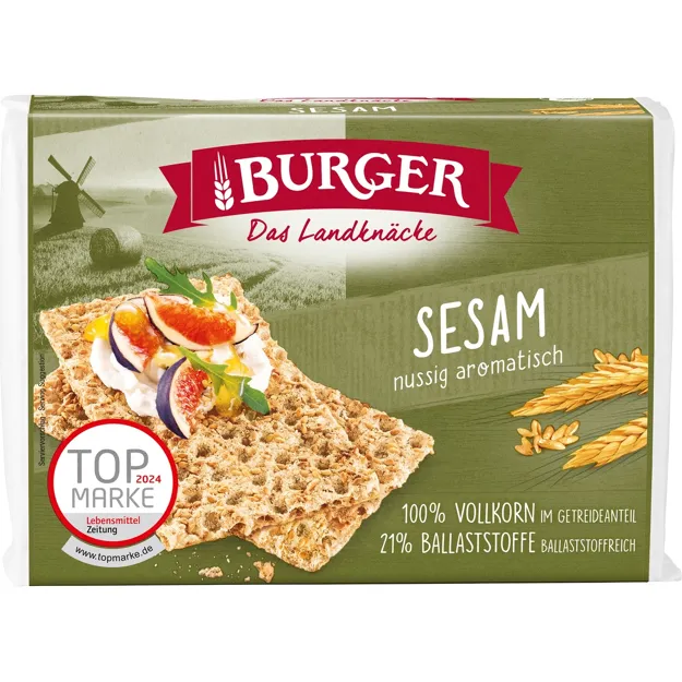 [4_7005] Burger Knäckebrot - Sesam (250g)