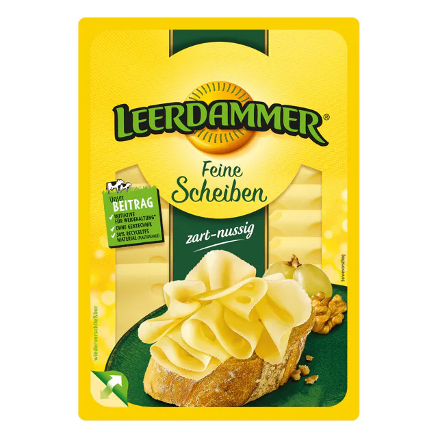 Leerdammer feine Scheiben zart-nussig (100g)
