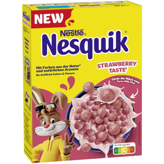 Nestle Nesquick Erdbeerflakes (330g)