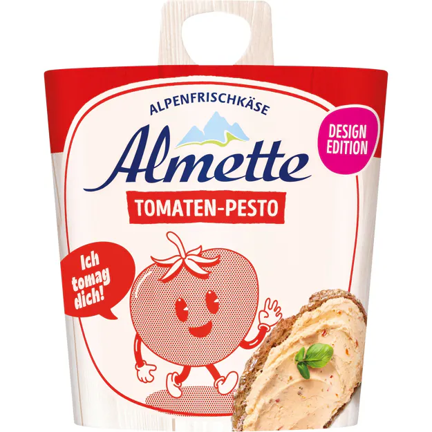 Almette Alpenfrischkäse Tomate-Pesto (150g)