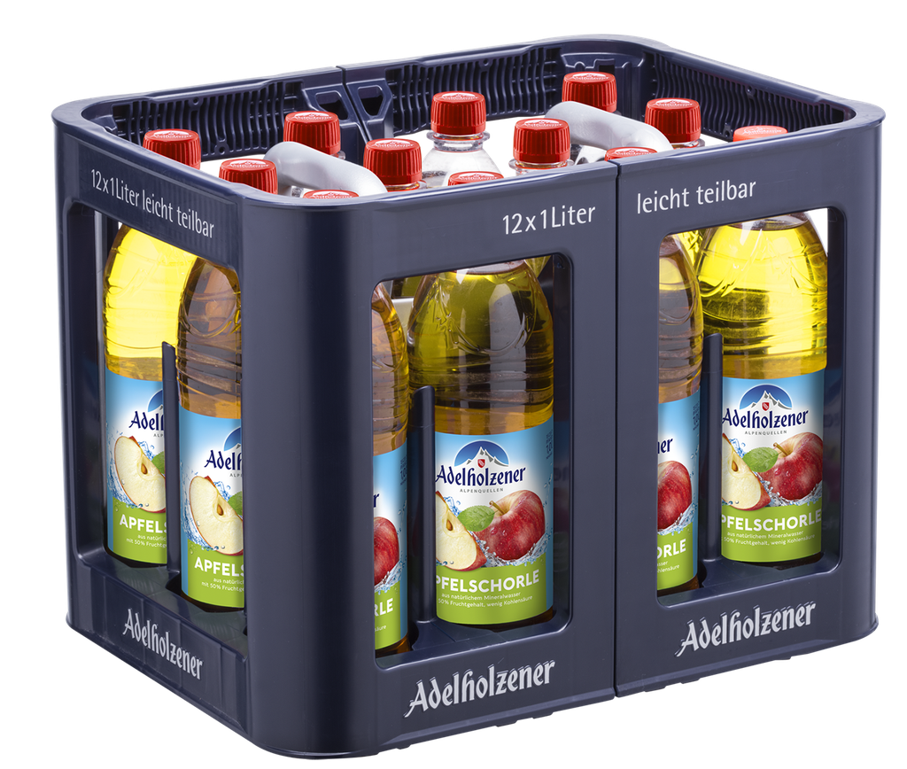 Adelholzener Apfelschorle (12x1l)