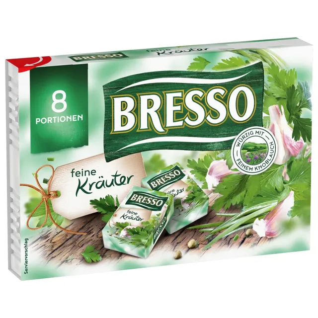 Bresso Frischkäse Kräuter 8 Portionen (120g)