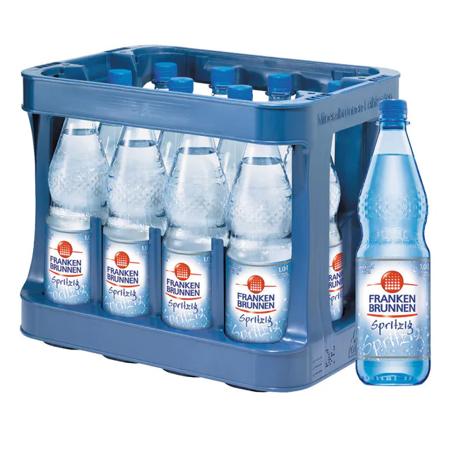 Frankenbrunnen Mineralwasser spritzig PET (12x1l)
