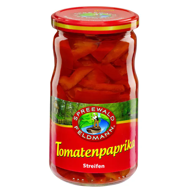 [4_4365] Spreewald Tomatenpaprika in Streifen (370ml)
