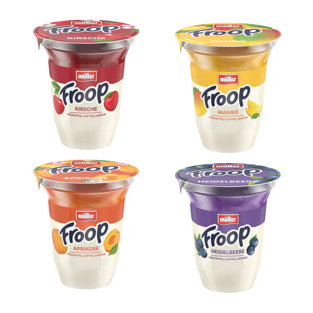 Müller Froop Joghurt - zufällige Sortierung (150g)