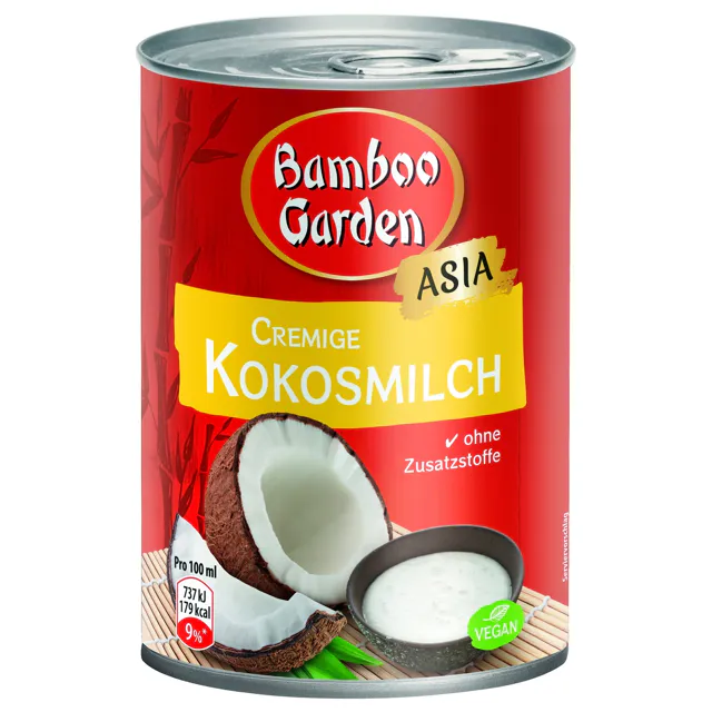 Bamboo Garden Cremige Kokosmilch (400ml)