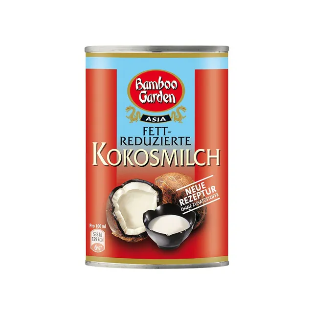 Bamboo Garden Fettreduzierte Kokosmilch (400ml)