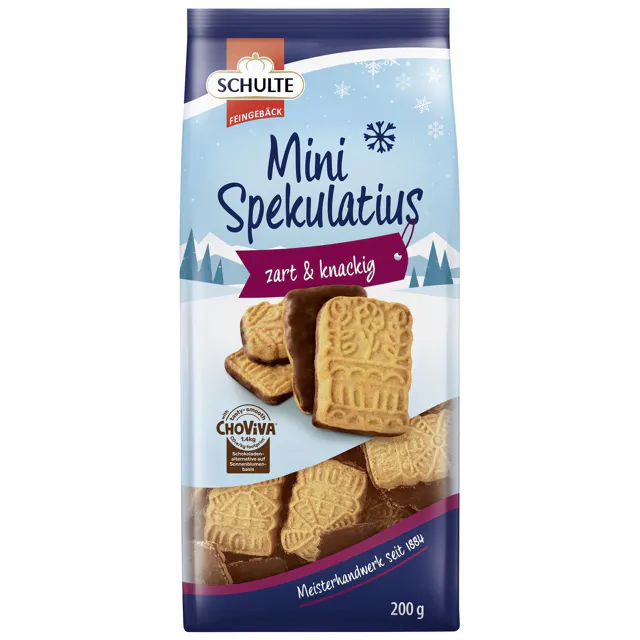 Schulte Mini Spekulatius Schoko (200g)