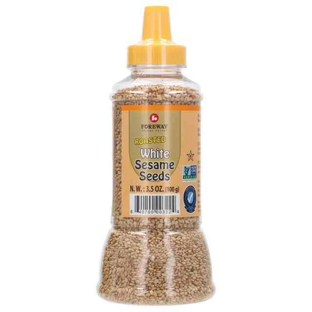 Foreway Weiße Sesamsamen geröstet (100g)