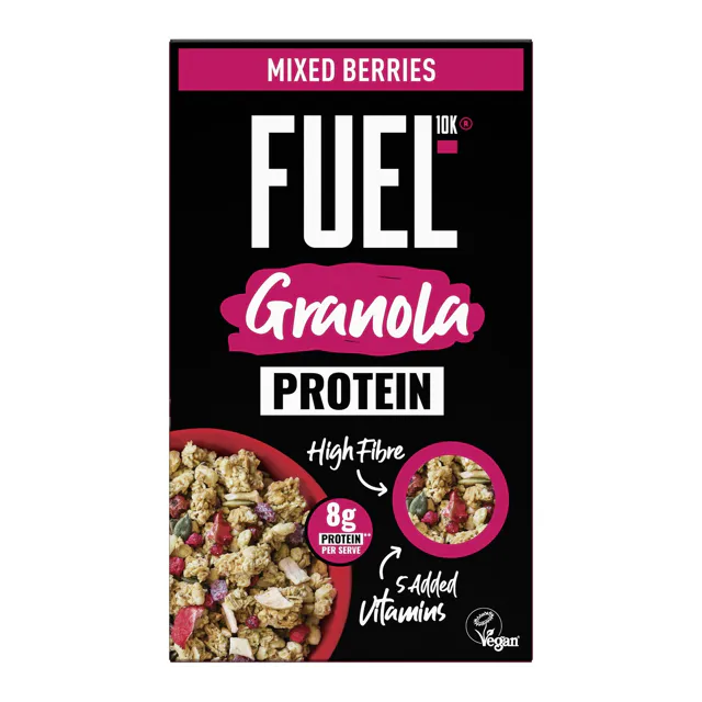 [4_1054] Fuel 10K Protein Mixed Berries Granola (400g)