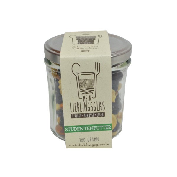 Studentenfutter (180g) (MeinLieblingsglas)