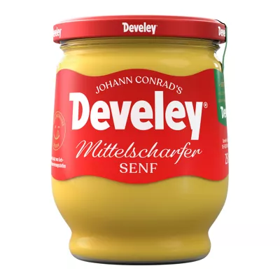 [4_5588] Develey Senf - mittelscharf (250ml)