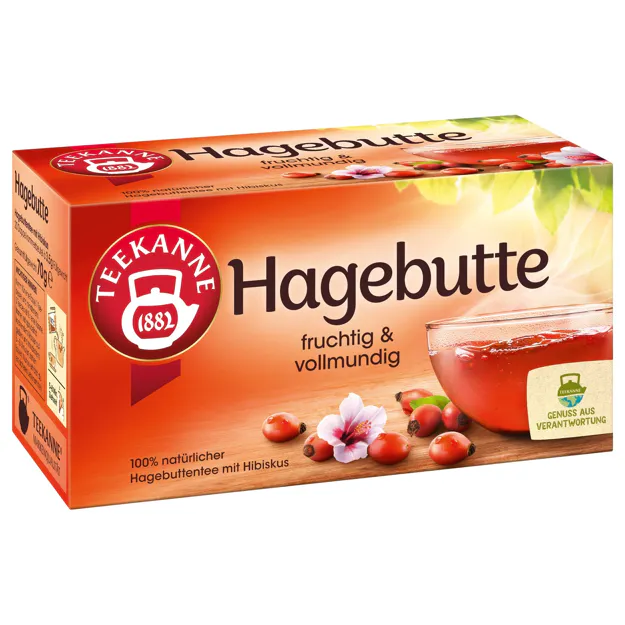 [4_1340] Teekanne Hagebuttentee (20 Beutel)