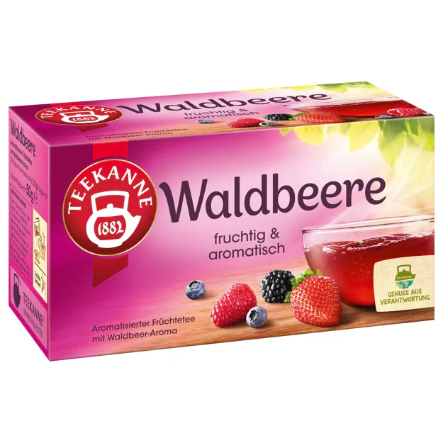 [4_2340] Teekanne Waldbeertee (20 Beutel)