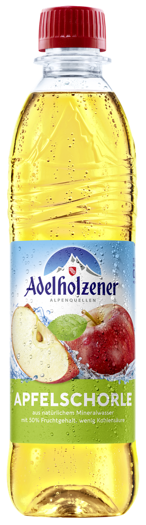 [5_20310] Adelholzener Apfelschorle 0,5l (PET)