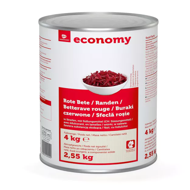 Rote Bete in Streifen (4250ml)