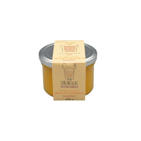 Fruchtaufstrich Mango (Mein Lieblingsglas) (235g) - im Pfandglas