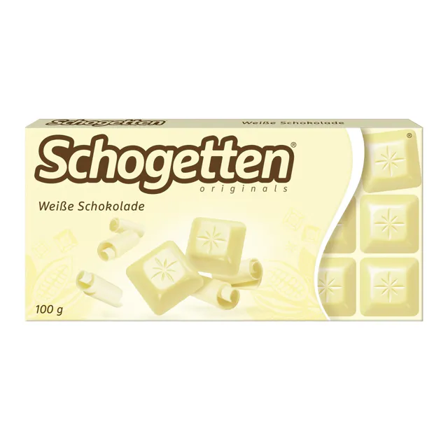 Schogetten - weiße Schokolade (100g)