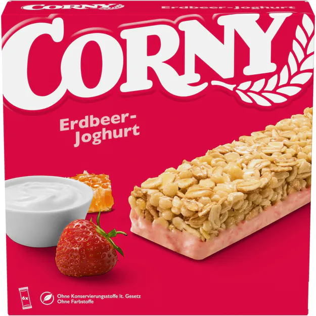 Corny Müsliriegel Erdbeer Joghurt (6Stk.)