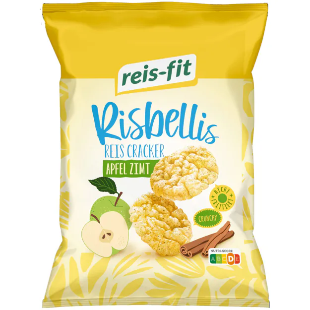 Reis-fit Mini Reiswaffeln - Apfel & Zimt (40g)