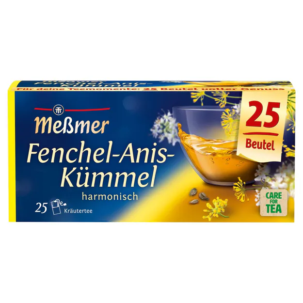 [4_0997] Meßmer Fenchel-Anis-Kümmeltee (25 Beutel)