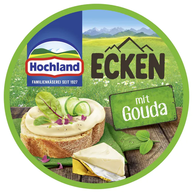 Hochland Schmelzkäse Ecken 45% - Gouda (200g)