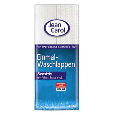 Jean Carol Einmalwaschlappen (28Stk.)