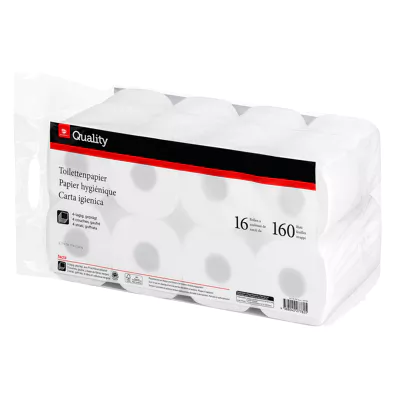 Toilettenpapier 4-lagig (16x160Blatt)
